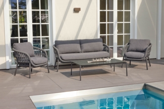 LC Garden »Bari« Loungetisch 120x70 anthrazit