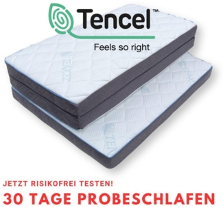 Klappmatratze für Mercedes Benz Marco Polo (V Klasse), MatratzenL.A.B®, 8 cm hoch, (Air System, 8 cm Kaltschaumkern), 8x108x200 cm TENCEL™ Lyocell und Alcantara Polsterstoff