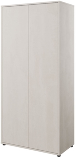 Kleiderschrank Drehtürenschrank Teen Flex 101x55x218cm betonfarben 2-türig