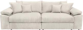 Home affaire Big-Sofa Soft&Cosy XL - Breite 246 cm, Mega-Sofa, in Cord, Federkern-Polsterung