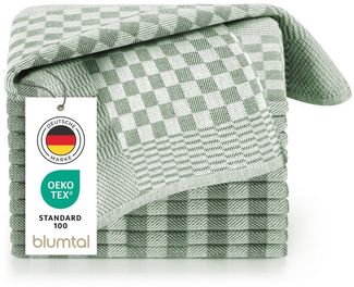 Blumtal Geschirrtuch Premium Geschirrhandtücher in 50 x 70 cm, (Set, 5-tlg, 5, 10 oder 20 Geschirrtücher), 100% Baumwolle, Oeko-TEX® Zertifiziert