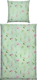 Erwin Müller Bettwäsche Bettwäsche, Seersucker, Blumen