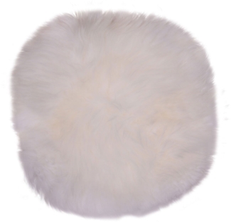 House Nordic Sitz Lammfell, elfenbein, ø35 cm