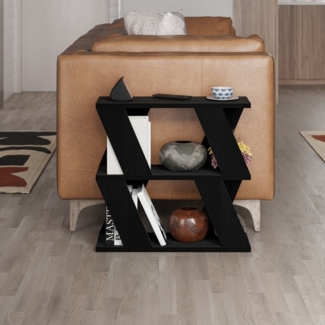 Decortie Beistelltisch Lazena, Modern Beistelltisch, Seite Ende Couchtisch, 60 x 21,2 x 55,4 cm