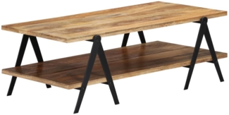 vidaXL Couchtisch 115x60x40 cm Massivholz Mango 248094