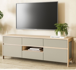 TV-Lowboard Finnes in Salbei und Eiche 164 cm