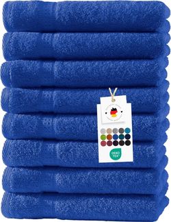 Carpe Sonno Handtuch Set 50x100 cm 100% Baumwolle Handtücher Set 500 g/m2 Frottier Handtuchset, Frottier (Spar-Set, 8-St), Extra Soft & Weich, Saugfähig, Schwer, Atmungsaktiv, schnell trocknend