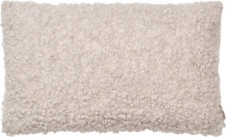 blomus Kissenhülle -TEDDY- Kissenbezug, Dekokissen, Kuschelkissen, Wohnkissen modern, Flauschig, inkl. Trageschlaufe, inkl. Filzgleitern