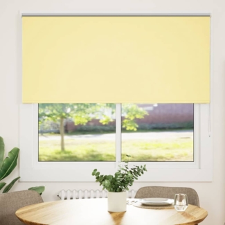 vidaXL Verdunkelungsrollo Gelb 160x175cm Stoffbreite 156,6cm Polyester 4012076