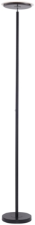 LED Deckenfluter, schwarz, Touchdimmer, Höhe 181 cm