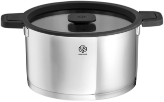 SCHULTE-UFER Fleischtopf Maxa by Barski Design, (Set, 2-tlg, 1x Topf, 1 x Deckel), Ø 24 cm