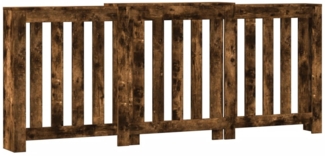 vidaXL Heizkörperverkleidung Räuchereiche 205x21,5x83,5 cm 852766