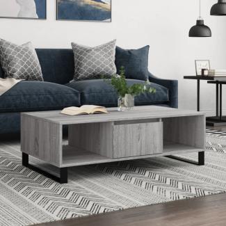 vidaXL Couchtisch Grau Sonoma 104x60x35 cm Holzwerkstoff 827098