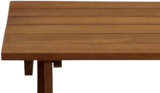 TPFGarden Gartentisch CRAIGAVON (Klapptisch aus Akazienholz - Oberfläche geölt, Hochwertig verarbeiteter Outdoor Tisch), Outdoor Esstisch - Terrassentisch - Maße (BxHxT): 52 x 65 x 90 cm