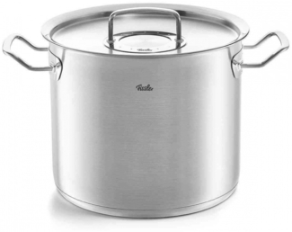 Fissler original-profi collection hoher Kochtopf mit Metalldeckel 20 cm Ø 5,2 L