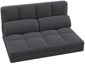 COSTWAY Schlafsofa, klappbares Bodensofa, 3in1, mit verstellbarer Rückenlehne