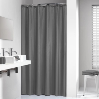 Sealskin Duschvorhang Madeira 180 cm Grau 238501314 406077