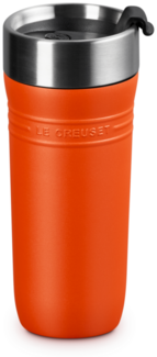 Le Creuset Thermobecher 350ml Ofenrot Edelstahl