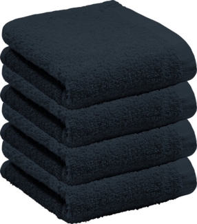 REDBEST Gästehandtuch Gästetuch "Oceanside" 4er-Pack, Frottier, Walk-Frottier Uni