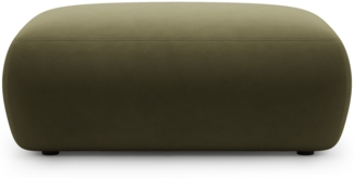 Micadoni Hocker Kate 1-Sitzer Samt Grün