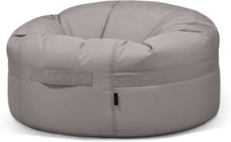 Sitzsack ‘Roll 105‘, Bezugstoff - Colorin, 100% Olefin, White grey, 50x105x105 cm.