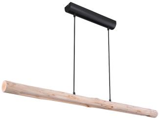 LED Hängeleuchte, Holz, dimmbar, L 120 cm