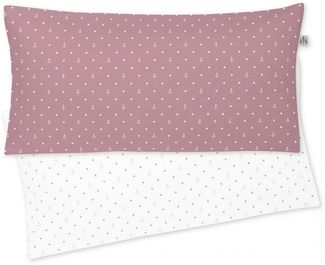 Irisette Mako-Satin Kissenbezug 1 teilig Kissenhüle 40x80 cm Kopfkissenbezug Jessicaki 8256-60 rosa