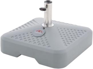 Doppler Multifunktionaler Sonnenschirmständer, hellgrau, 25 l