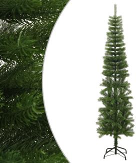 vidaXL Künstlicher Weihnachtsbaum mit Ständer Schlank 240 cm PE 344647