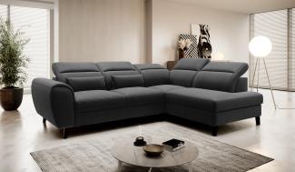 Wohnideebilder Noble Schwarz Ecksofas & Eckcouches CO-NOB-RT-10FL