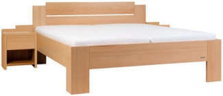 Doppelbett Gardo geölt aus Buche 180x200 cm