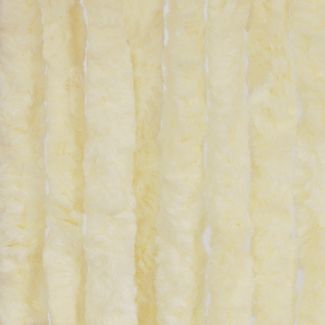 Moritz Flauschvorhang aus Chenille 56 x 185 cm elfenbein Türvorhang als Fliegenschutz Insektenschutz für Camping Wohnwagen