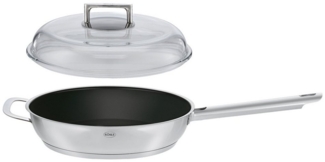 RÖSLE Set Bratpfanne Elegance mit Antihaftversiegelung 32 cm mit Glasdeckel