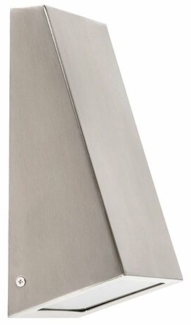 Havit Lighting Wandleuchte TAPER HV3602W-SS316, silberfarben, sehr hochwertig, inkl. Montagematerial