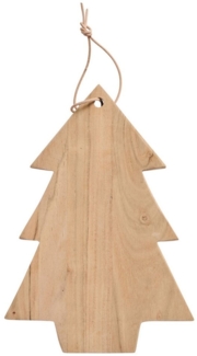 Ib Laursen Schneidebrett Servierbrett Vesperbrett Holz Tannenbaum L35cm 17102-00