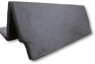 Klappmatratze für VW T5 T6 T6.1 Multiflexboard, MatratzenL.A.B®, (Air System, 8 cm Kaltschaumkern), Härtegrad H3 fest, Alcantara Polsterstoff, versteppt