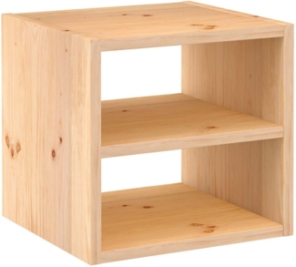 ASTIGARRAGA KIT LINE DMC12099 Modulares Regal, 1 Eimer + Zwischenboden Serie Dinamic Tiefe 33 cm Kiefer massiv, Bunt, 175 x 76.7 x 43 cm