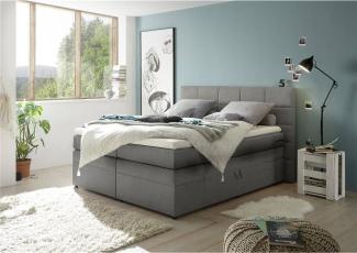 Boxspringbett 180x200 cm inklusive Bettkasten TEREZIN3 in Uran 09 stone