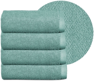 Beautex Handtuch Set Handtuch Set, Made in Europe, Frottier (Multischlaufen-Optik, Frottier Premium Set aus 100% Baumwolle 550g/m)