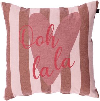 Overseas Kissen „Ooh La La“ – 45 x 45 cm – Kupfer