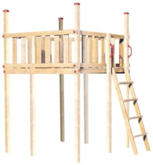 WEKA Tabaluga Spielturm 816 D
