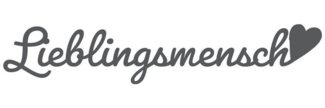 queence Wandtattoo Lieblingsmensch, Wandspruch, selbstklebend, Wanddeko, Sticker, Herz, selbstklebend