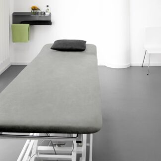 Traumschlaf Frottee Massageliegenbezug Therapieliegenbezug|80 x 185 x 10 cm| grau