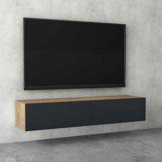 doporro Lowboard TV Schrank Wohnzimmer Fernsehtisch TV-Tisch Modern TV-Lowboard F02