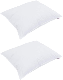 vidaXL Winterbettdecke mit Kissen 3 pcs Weiß 240x200 cm Mikrofaser 3377831