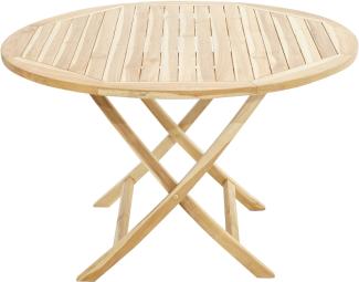 Klapptisch Lexington - Eco-Teak - Ø 120cm