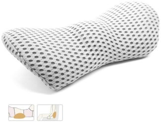 Coonoor Rückenkissen Lendenstützkissen Memory Foam Rückenlehnenstützkissen, 1-tlg, für Bürostuhl und Autositz
