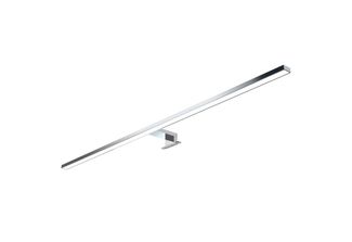 kalb LED Spiegelleuchte 100cm LED Badleuchte Badlampe Spiegellampe 230V, verchromt, warmweiß