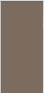 vidaXL Verdunkelungsrollo Kaffeebraun 110x210 cm Stoffbreite 105,7 cm 4011052