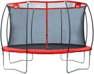 Best Sporting Gartentrampolin 57142 Superstar Red, Ø 426 cm, mit Netz
